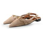 Babouche Slingbacks in maat 39 Beige | 10% extra korting, Verzenden, Beige, Zo goed als nieuw, Babouche