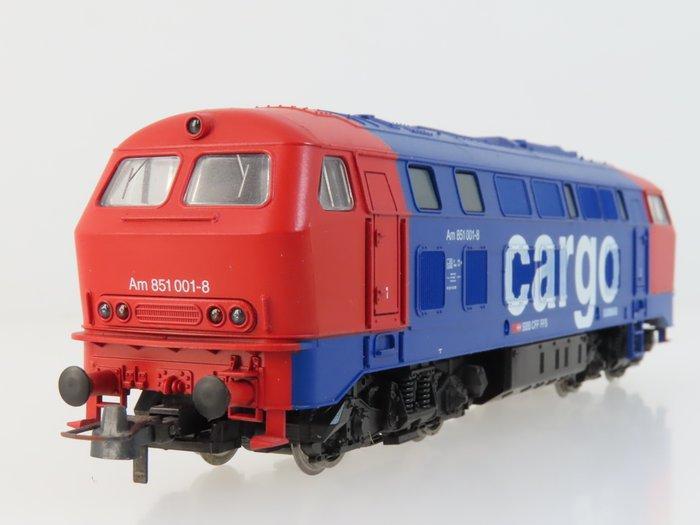 Roco H0 - 63496 - Diesellocomotief (1) - Am 851 - SBB, Hobby en Vrije tijd, Modeltreinen | H0
