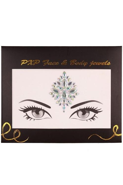 PXP Gezicht Sticker Face Jewels Model A, Hobby en Vrije tijd, Feestartikelen, Nieuw, Verzenden