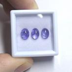 Tanzanieten van 100% natuurlijke oorsprong Cabochon- 0.75 g, Verzamelen, Mineralen en Fossielen