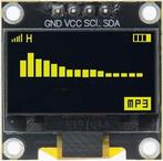 Mini OLED display geel 0.96 inch 128x64 I2C, Nieuw, Ophalen of Verzenden