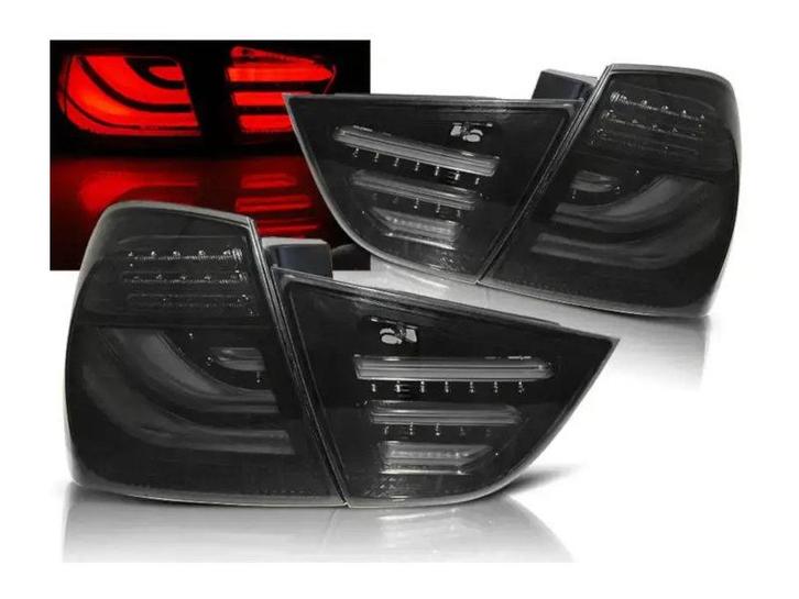 LED achterlicht units geschikt voor BMW E90 Smoke Black, Auto-onderdelen, Verlichting, Nieuw, BMW, Verzenden