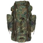 Duitse Bundeswehr combat veldrugzak 65L met zijtassen, fl..., Verzamelen, Militaria | Algemeen, Verzenden