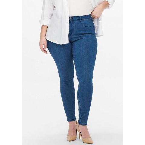 ONLY CARMAKOMA Skinny fit jeans CARTHUNDER PUSH UP REG, Kleding | Dames, Spijkerbroeken en Jeans, Nieuw, Verzenden