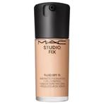 MAC Cosmetics Studio Fix Fluid SPF 15 N4.5 Foundation - 30ml, Ophalen of Verzenden, Nieuw, Gehele gezicht, Make-up