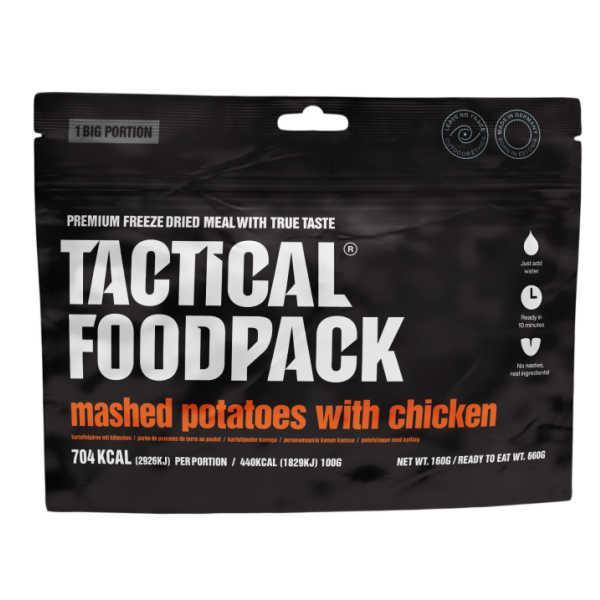 Aardappelpuree met Kip - big portion - Tactical Foodpack, Diversen, Levensmiddelen