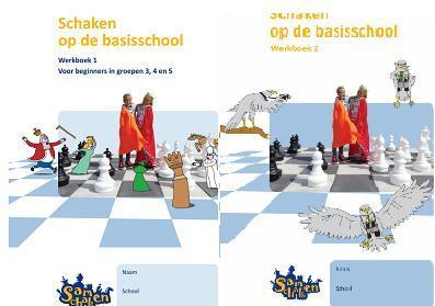 Schaken op de basisschool deel 1 en 2, Hobby en Vrije tijd, Denksport en Puzzels, Schaken, Nieuw