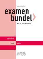 Examenbundel vwo Duits 20202021 9789006781373, Zo goed als nieuw