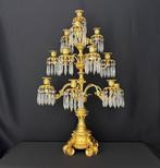 Kandelaber - Verguld brons - Groot Frans kandelaars (h. 82, Antiek en Kunst, Antiek | Meubels | Stoelen en Banken