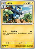 Luxio 067/167 reverse holo Twilight Masquerade, Hobby en Vrije tijd, Verzamelkaartspellen | Pokémon, Ophalen of Verzenden, Nieuw