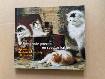 Henriette Ronner-Knip 1821-1909 - Liefde voor Poezen Katten beschikbaar voor biedingen