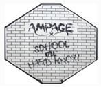 vinyl single 7 inch - Ampage - School of Hard Knocks SHAP..., Cd's en Dvd's, Vinyl Singles, Verzenden, Zo goed als nieuw