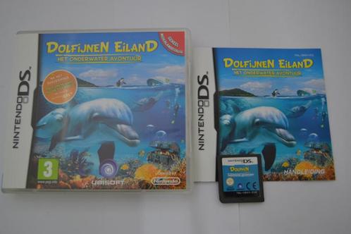 Dolfijnen Eiland - Het Onderwater Avontuur (DS HOL), Spelcomputers en Games, Games | Nintendo 2DS en 3DS, Zo goed als nieuw, Verzenden