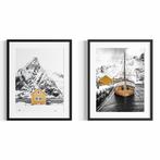 Fabio Accorrà - Yellow combo - Series (framed)