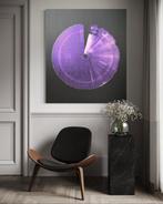 Eren - Purple Iris on Black - XXL