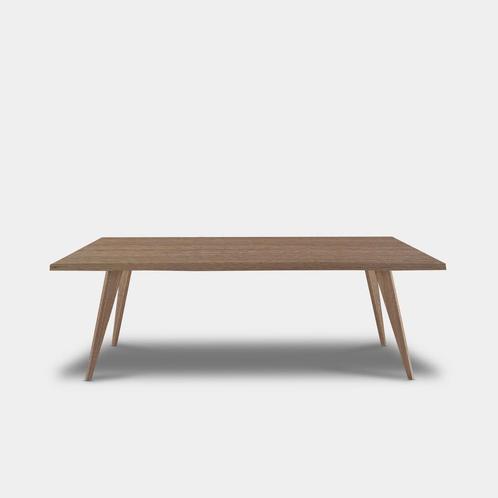Tafel Boomstam Eikenhout  Hout Onderstel  140x90, Huis en Inrichting, Tafels | Eettafels