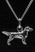 Zilveren Golden retriever ketting hanger - klein, Verzenden, Nieuw