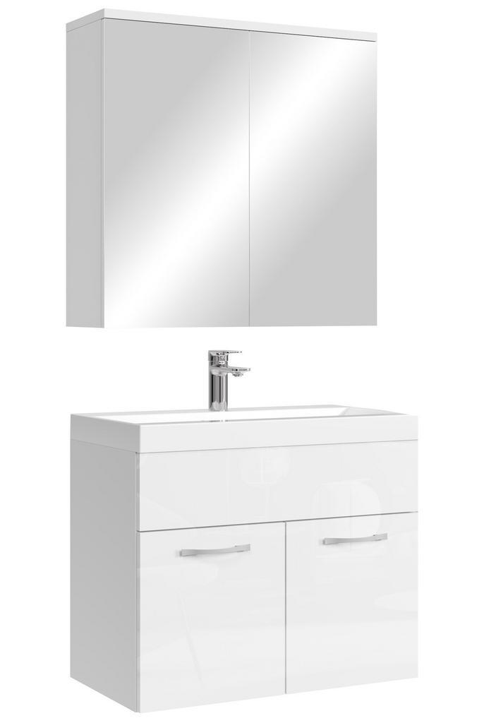 Badkamermeubel Set Montreal 01 60 cm Wit Badmeubel, Huis en Inrichting, Badkamer | Badkamermeubels, Nieuw, Wastafelkast, Verzenden