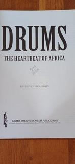 Boek Drums, de hartslag van Afrika, Esther Dagan (Zonder