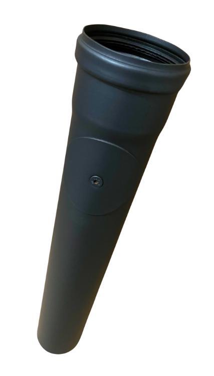 rookkanaal enkelwandig met luik L:50 cm Ø80mm pelletkachel, Huis en Inrichting, Kachels, Vrijstaand, Nieuw, Hout, Ophalen of Verzenden
