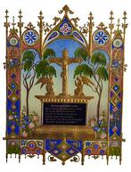 Frédéric Wentzel Edit. - Devotie-prent uit 1860 - 26 x 30 cm