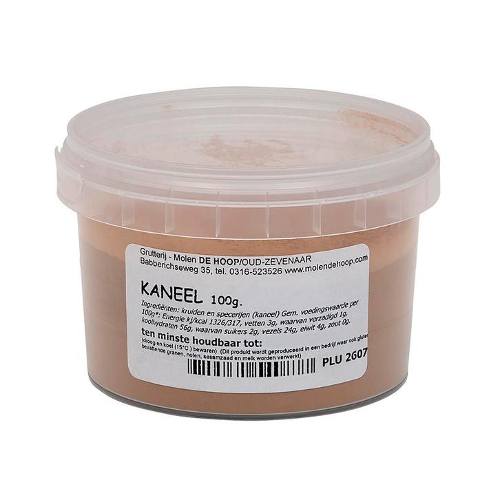 Molen de Hoop Kaneel 100gr, Hobby en Vrije tijd, Taarten en Cupcakes maken, Nieuw, Verzenden