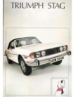 1973 TRIUMPH STAG BROCHURE ENGELS, Boeken, Auto's | Folders en Tijdschriften, Nieuw, Author