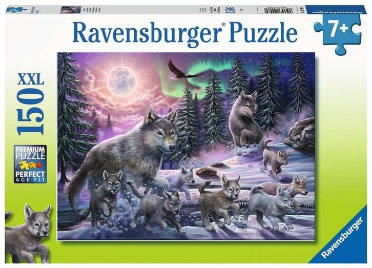 Noordelijke Wolven Puzzel (150 XXL stukjes) | Ravensburger -, Kinderen en Baby's, Speelgoed | Kinderpuzzels, Nieuw, Verzenden