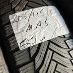 2 x Michelin Alpin 6 205-45-17 Winterbanden 5,5mm, Auto-onderdelen, Banden en Velgen, Gebruikt, 17 inch, Band(en), Personenwagen