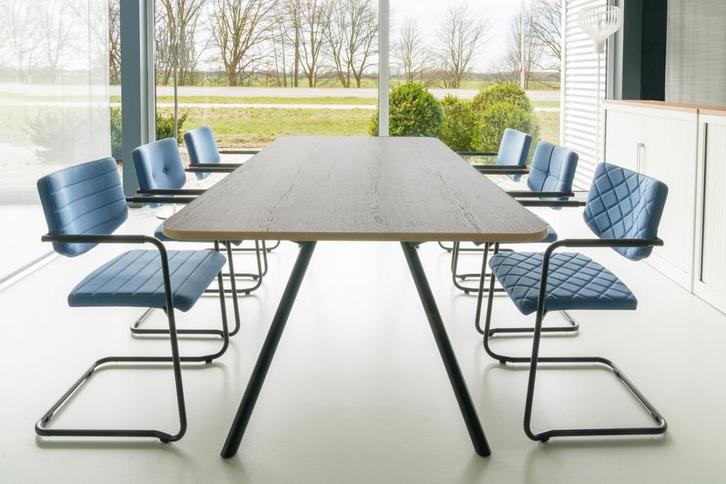 Bridge vergadertafel, 240x120cm, Zakelijke goederen, Kantoor en Winkelinrichting | Kantoormeubilair en Inrichting, Ophalen of Verzenden