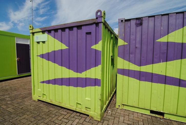 8ft container met stelling HS-1540, Zakelijke goederen, Machines en Bouw | Keten en Containers, Verzenden