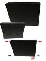 Toilet radiator vlak zwart NIEUW!, Doe-het-zelf en Verbouw, Verwarming en Radiatoren, 30 tot 80 cm, Radiator, Nieuw, Minder dan 60 cm