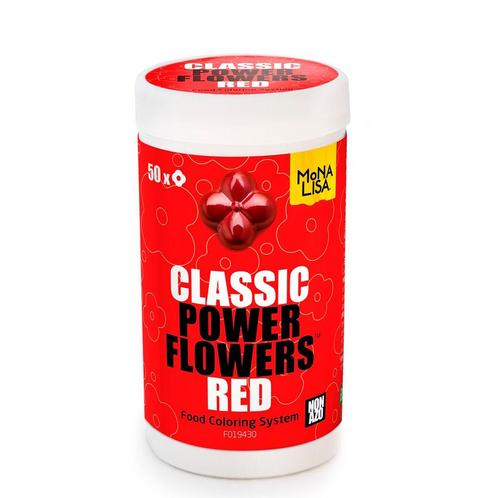 Power Flowers Classic Rood (NON-AZO) 50gr, Hobby en Vrije tijd, Taarten en Cupcakes maken, Nieuw, Verzenden