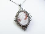 Zonder Minimumprijs - Broche Broche - Camee - Markasiet, Sieraden, Tassen en Uiterlijk, Antieke sieraden