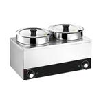 GGM Gastro | Bain marie - hotpot - 13 liter | BHPV65-2 |, Verzenden, Nieuw in verpakking, Overige typen