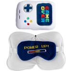 Reiskussen & Slaapmasker - Game Over/Power Up! Handheld - Re, Huis en Inrichting, Woonaccessoires | Kussens, Ophalen of Verzenden