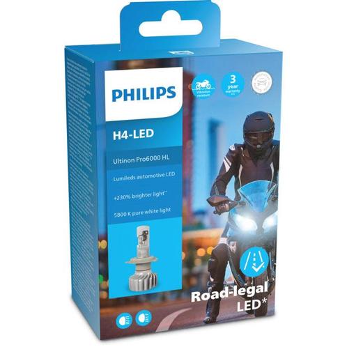 Philips H4-LED Ultinon Pro6000 HL 11342U6000X1 Motorfiets, Motoren, Tuning en Styling, Ophalen of Verzenden