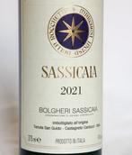 2021 Tenuta San Guido, Sassicaia - Super Tuscans - 1 Halve, Nieuw