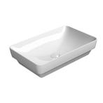 Keramisch Opbouw Wastafel Sapho Pura 60x38 Wit ExtraGlaze, Ophalen of Verzenden, Nieuw, Overige typen