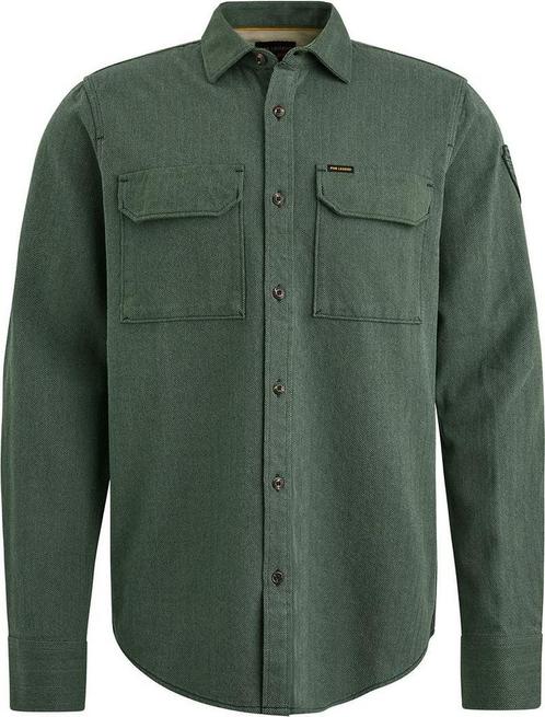 PME Legend Overhemd Flanel Herringbone Groen maat XL Heren, Kleding | Heren, Overhemden, Groen, Nieuw, Verzenden