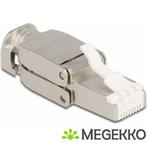 Delock 86927 RJ45-stekker Cat.6A STP zonder gereedschap, Verzenden, Nieuw