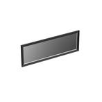 Spiegel Forzalaqua Reno 140x2x50 Cm Eiken Black Oiled, Ophalen of Verzenden, Nieuw, Bad