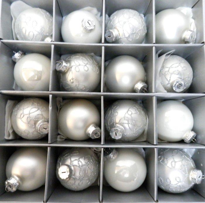 Kerstballen (33) - Glas - V&D, Diversen, Kerst