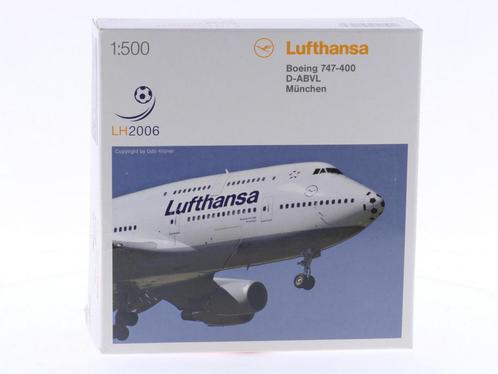 Schaal 1:500 Herpa 501439 Lufthansa Boeing 747-400 Münch.., Hobby en Vrije tijd, Modelbouw | Vliegtuigen en Helikopters, Gebruikt