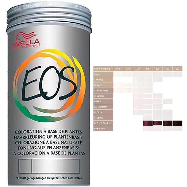 Wella  EOS  XI Purple Tandori  120 gr, Sieraden, Tassen en Uiterlijk, Uiterlijk | Haarverzorging, Nieuw, Verzenden
