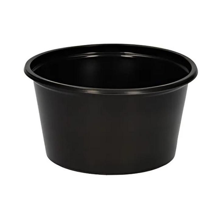 Sausbakje - 100cc - Zwarte sauscup - 70,3 mm - 1.000 stuks, Zakelijke goederen, Partijgoederen en Retail | Verpakking en Verzending