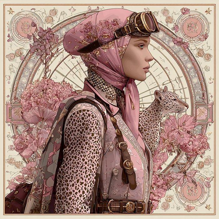 CREATIVE_HUB - Futuristic woman Karen Blixen Style, Huis en Inrichting, Overige Huis en Inrichting