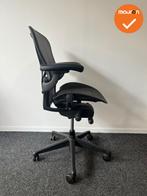 Herman Miller - Aeron - B - Posture Fit  - Zwart voetkruis, Werkplek, Ophalen of Verzenden, Gebruikt, Stoel
