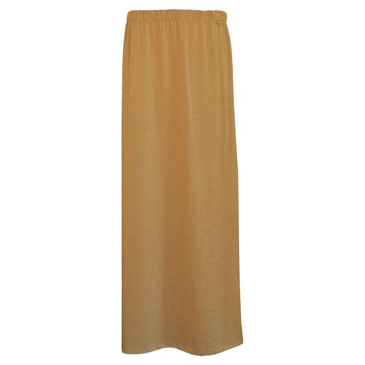 Verysimple • gouden maxi rok • 40 (IT46), Kleding | Dames, Rokken, Bruin, Nieuw, Maat 38/40 (M), Verzenden