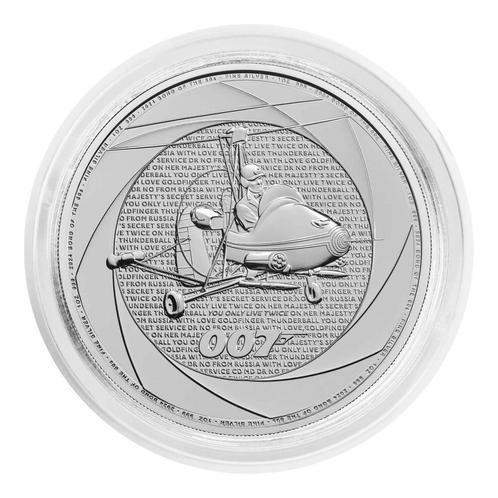 James Bond - Bond of the 1960 - 1 oz 2024, Postzegels en Munten, Munten | Europa | Niet-Euromunten, Losse munt, Zilver, Verzenden